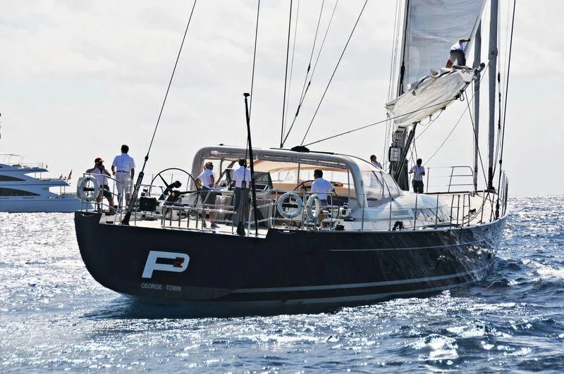 a boat with people on it aboard YAM 2 Yacht for Sale