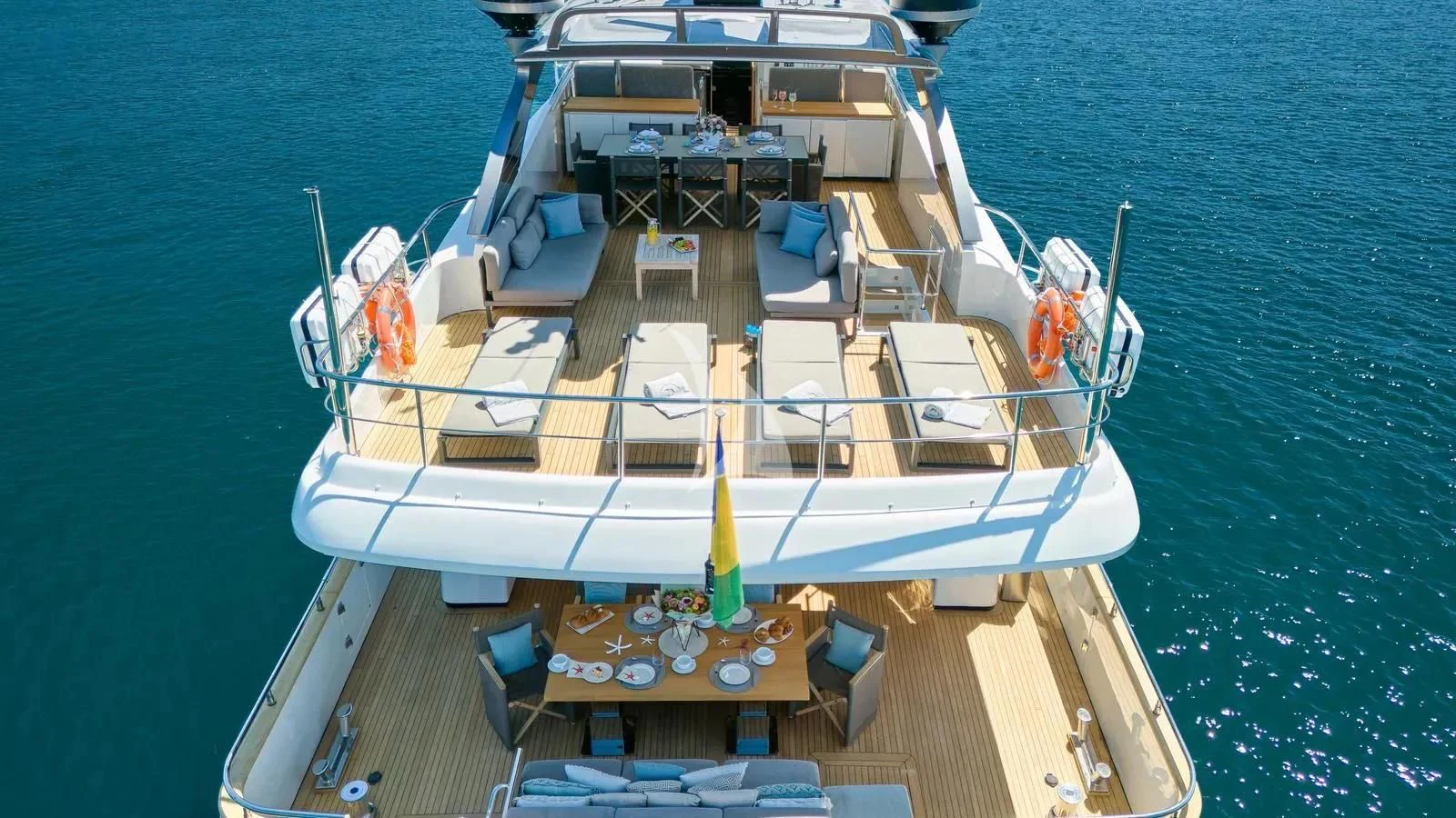 a boat on the water aboard PERTULA Yacht for Sale