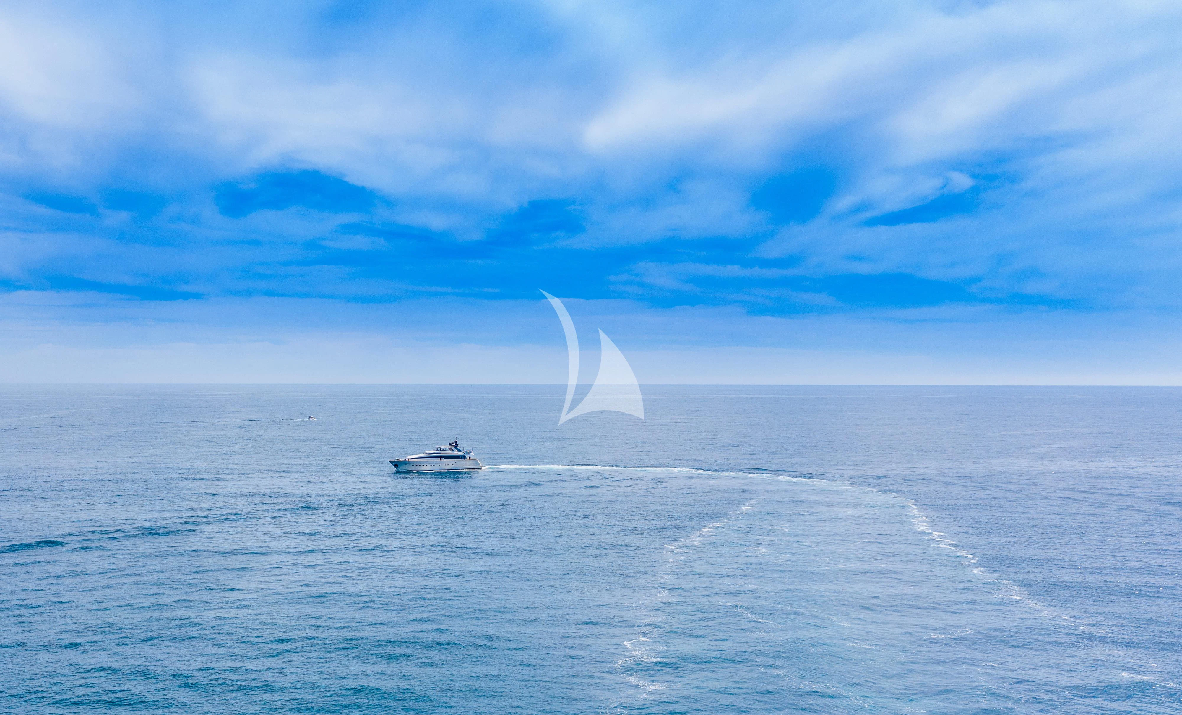 a boat on the water aboard PERTULA Yacht for Sale