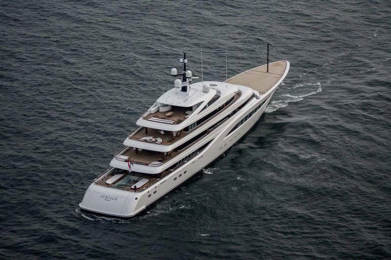 a boat in the water aboard SOPHIA Yacht for Sale
