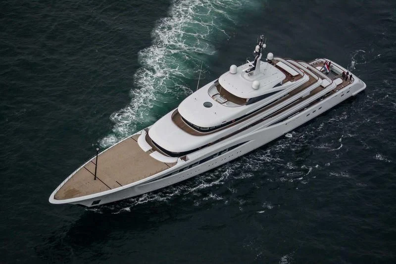 a boat on the water aboard SOPHIA Yacht for Sale