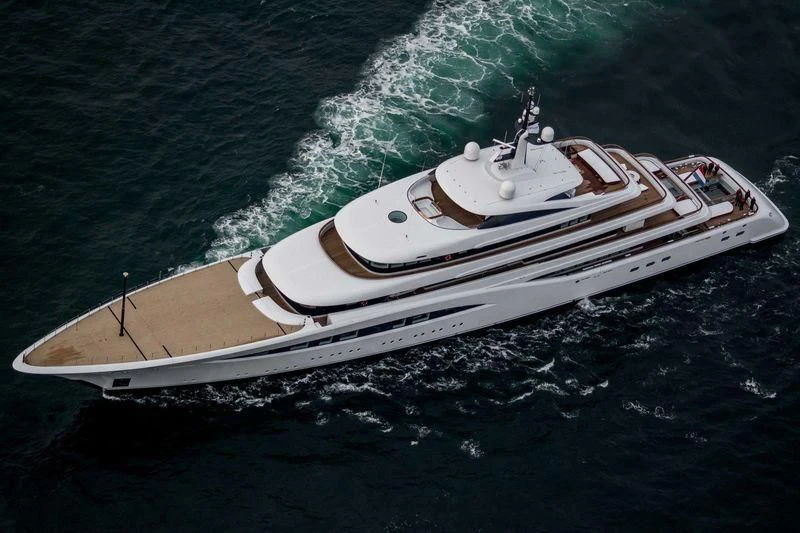 a boat on the water aboard SOPHIA Yacht for Sale
