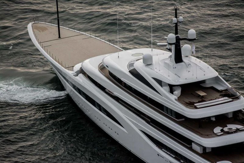 a boat in the water aboard SOPHIA Yacht for Sale