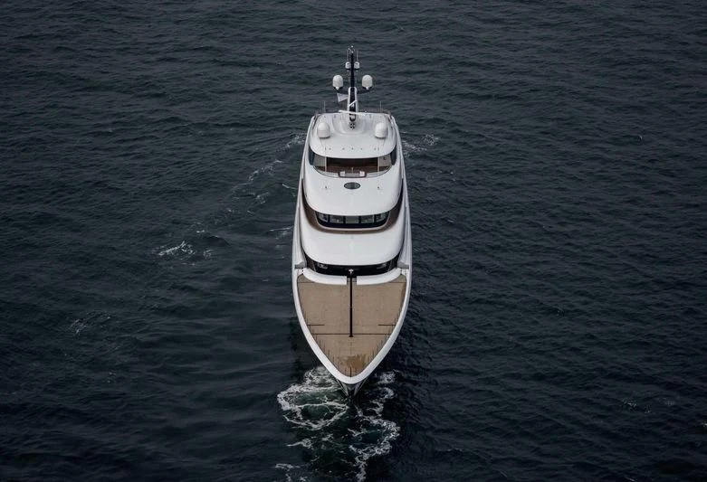 a boat on the water aboard SOPHIA Yacht for Sale
