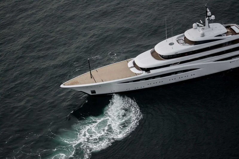a boat on the water aboard SOPHIA Yacht for Sale