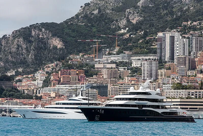 a boat in the water aboard SOPHIA Yacht for Sale
