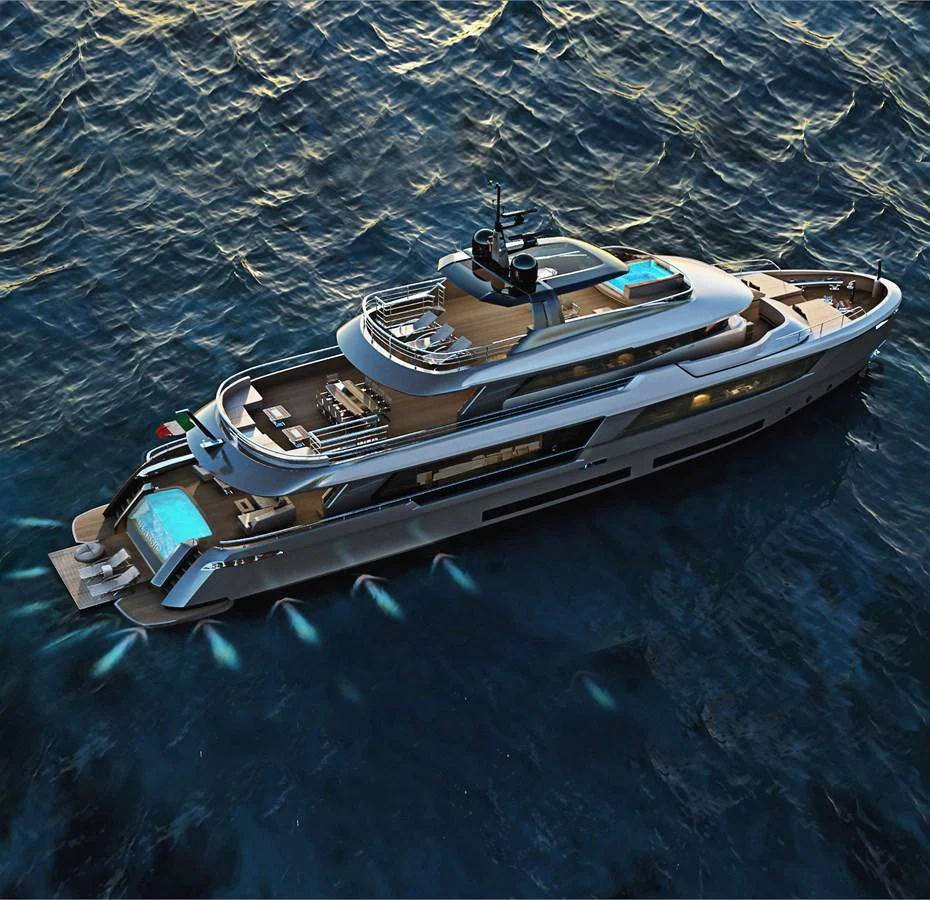 a boat in the water aboard CLASSIC 37 Yacht for Sale