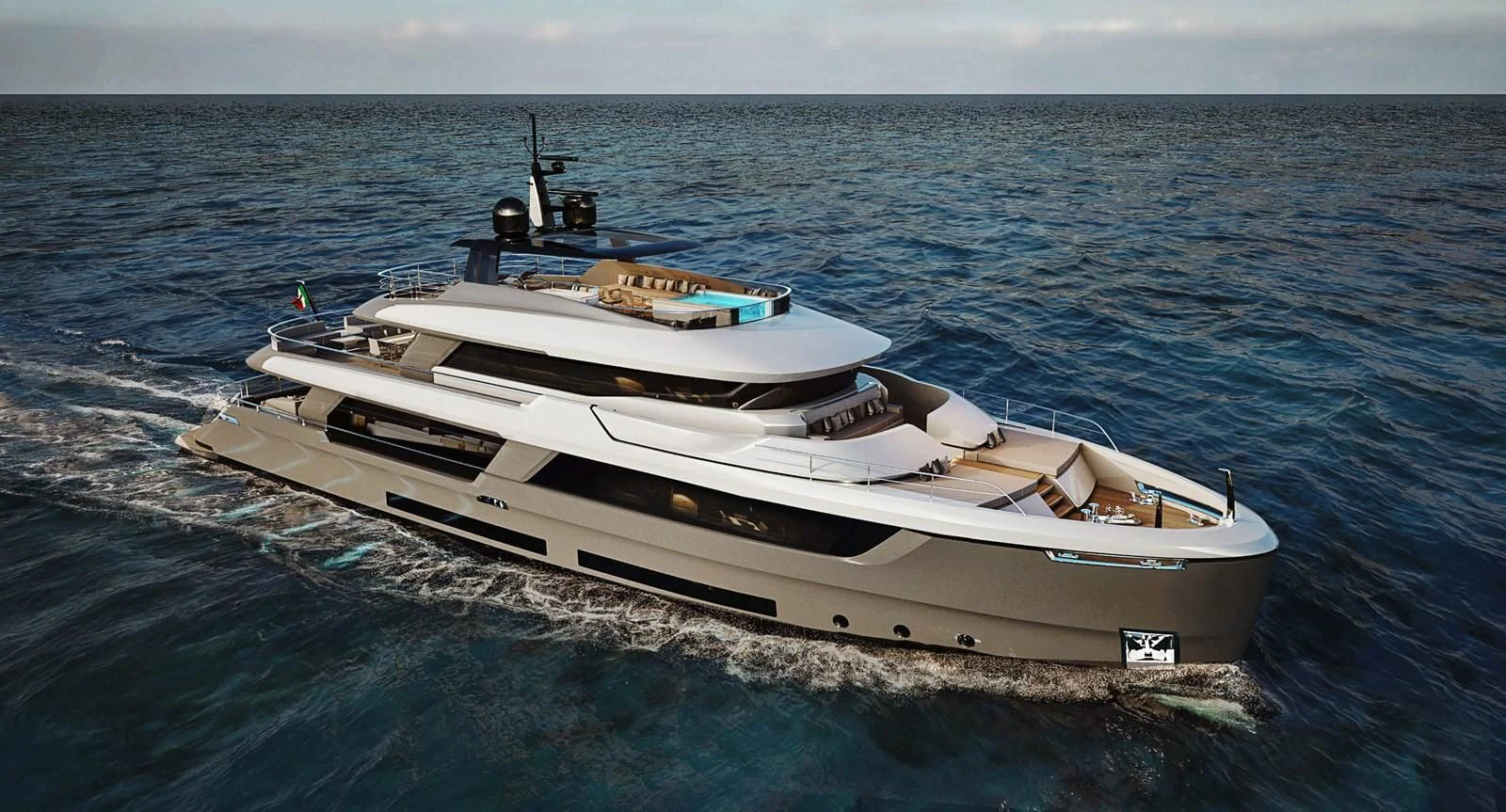 a boat on the water aboard CLASSIC 37 Yacht for Sale