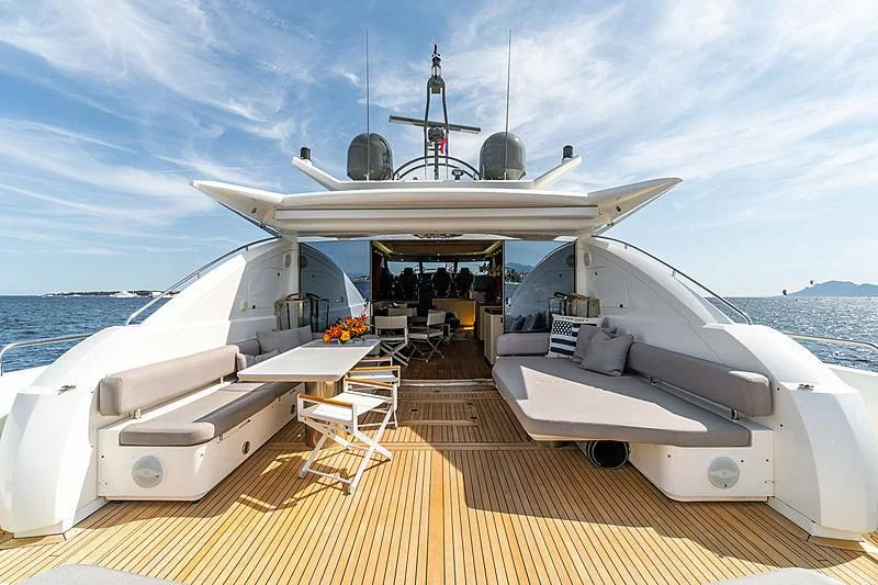 a boat on the water aboard EYE Yacht for Sale