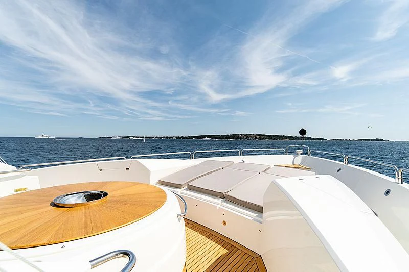 a boat on the water aboard EYE Yacht for Sale