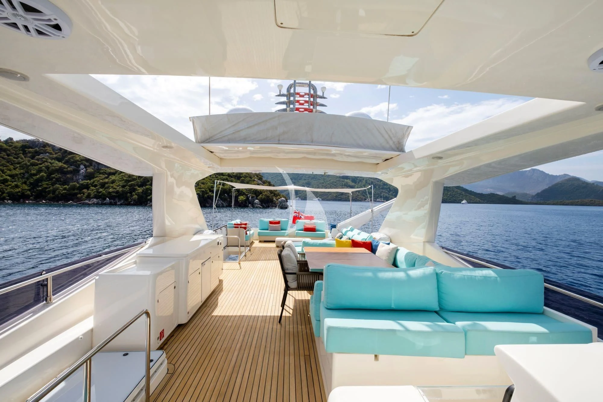 a boat on the water aboard ASTARTE Yacht for Sale