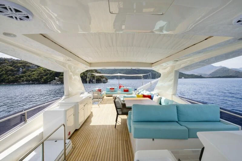 a boat on the water aboard ASTARTE Yacht for Sale