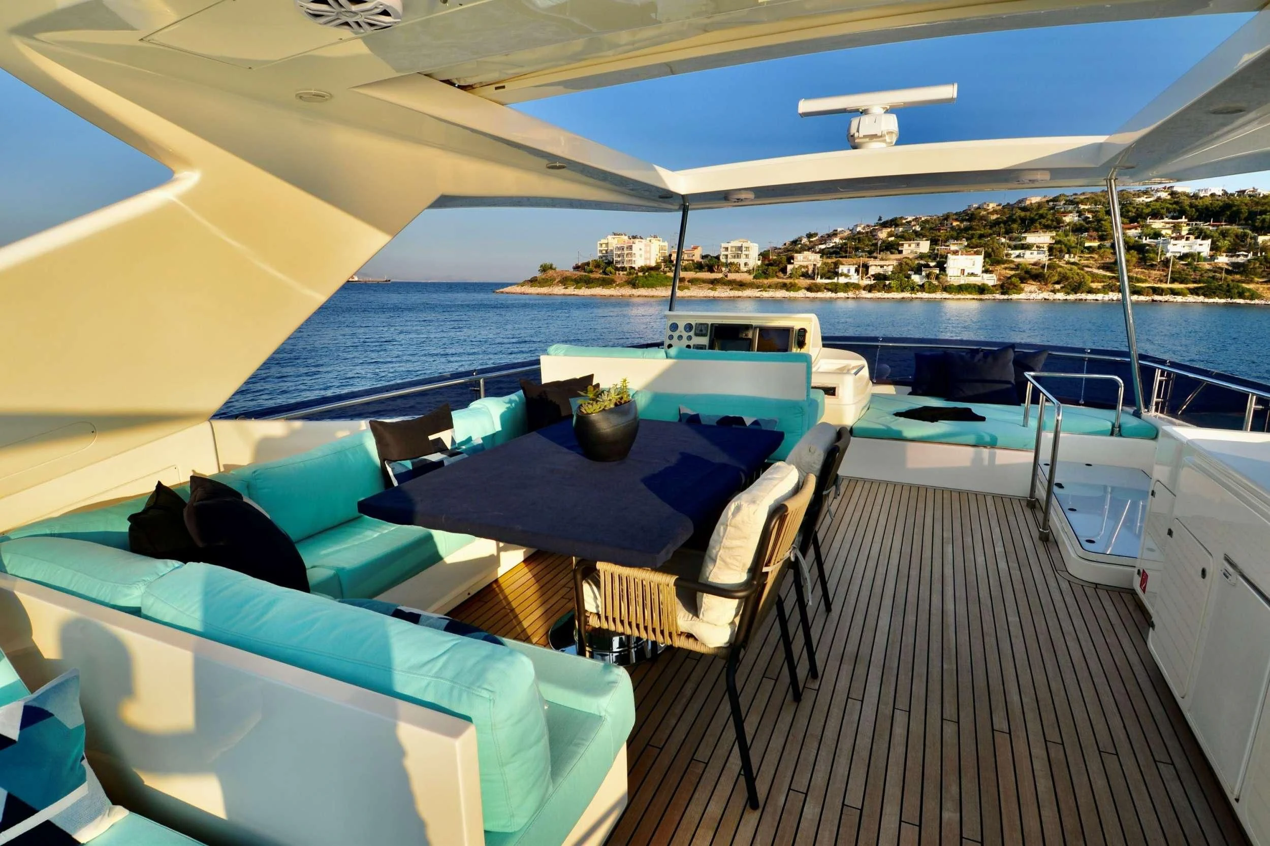 a boat on the water aboard ASTARTE Yacht for Sale
