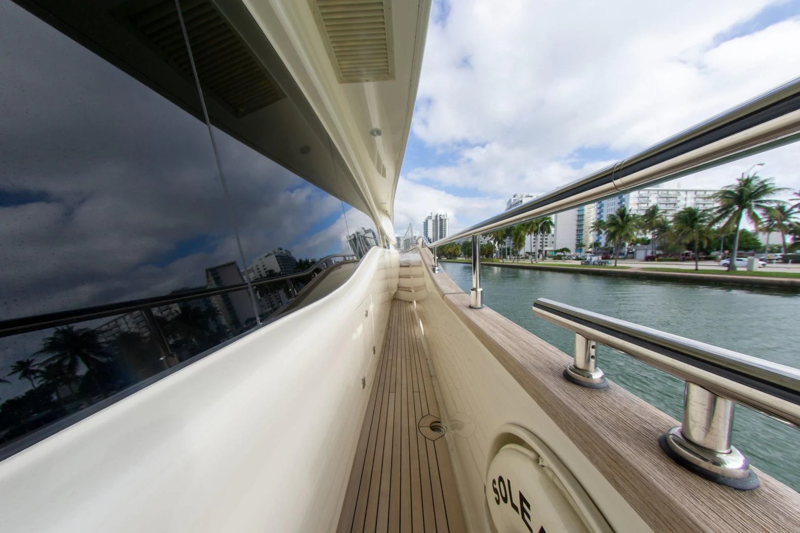 a boat on the water aboard ADAR Yacht for Sale