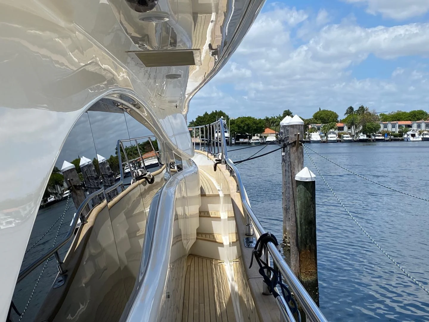 a boat on the water aboard ADAR Yacht for Sale