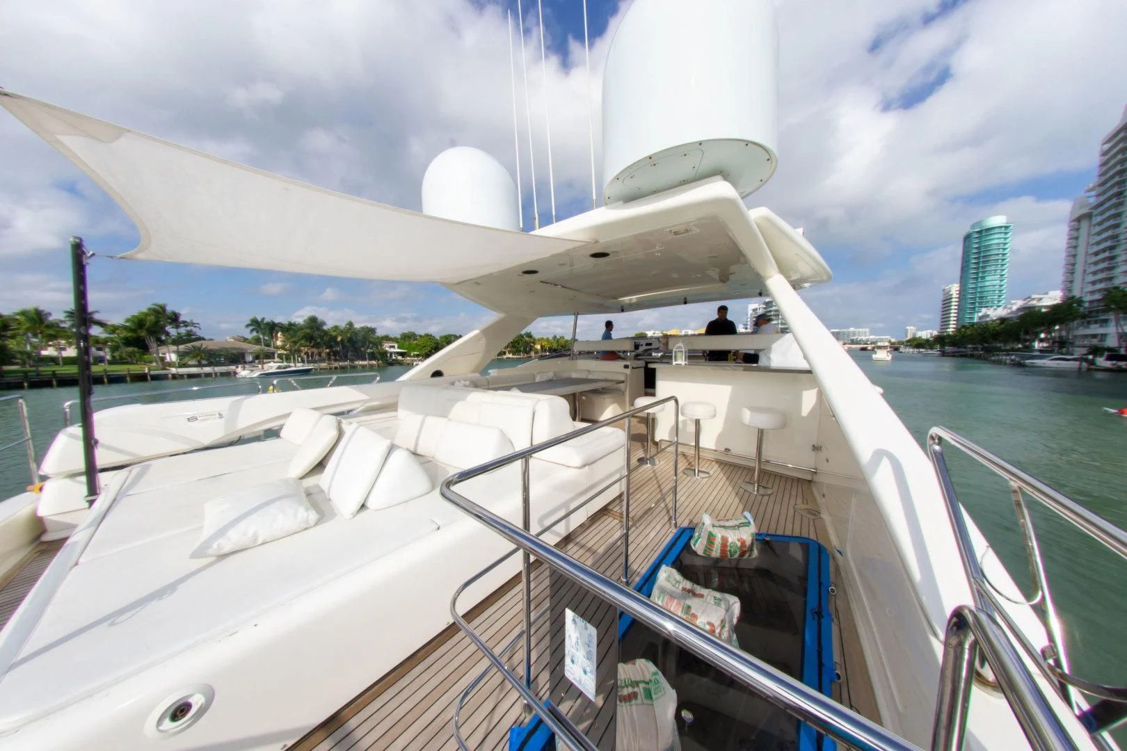 a boat on the water aboard ADAR Yacht for Sale