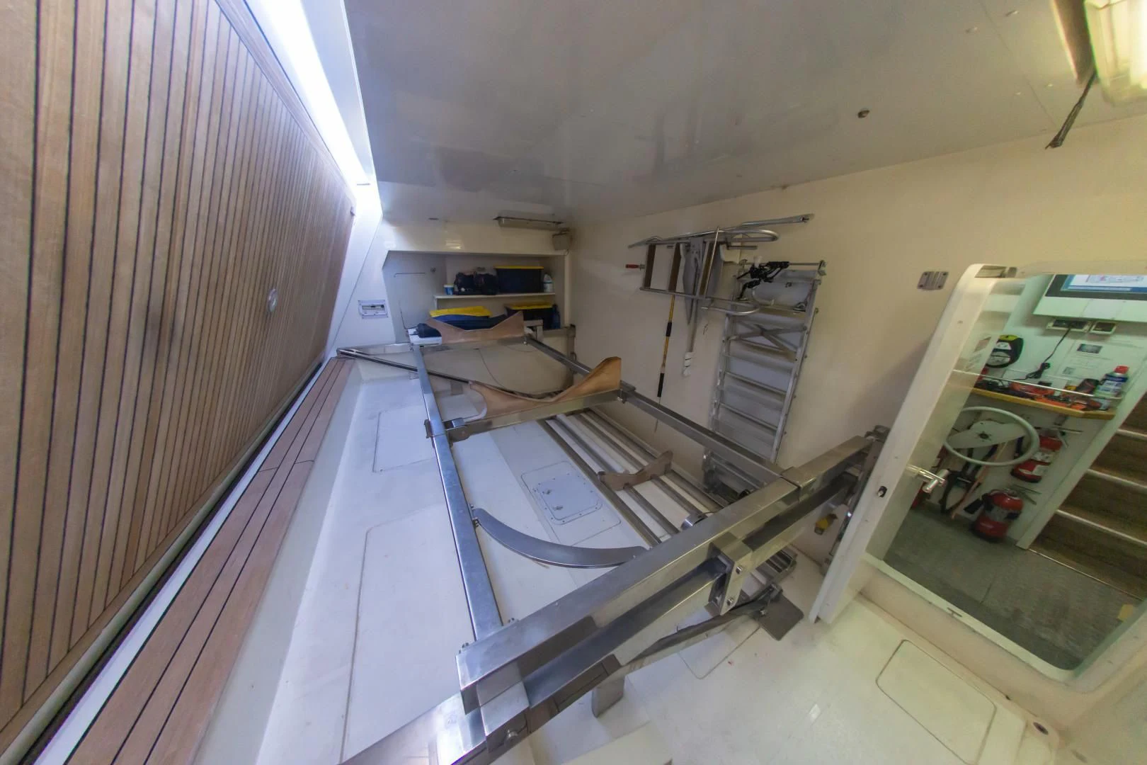 a large room with a large sink aboard ADAR Yacht for Sale