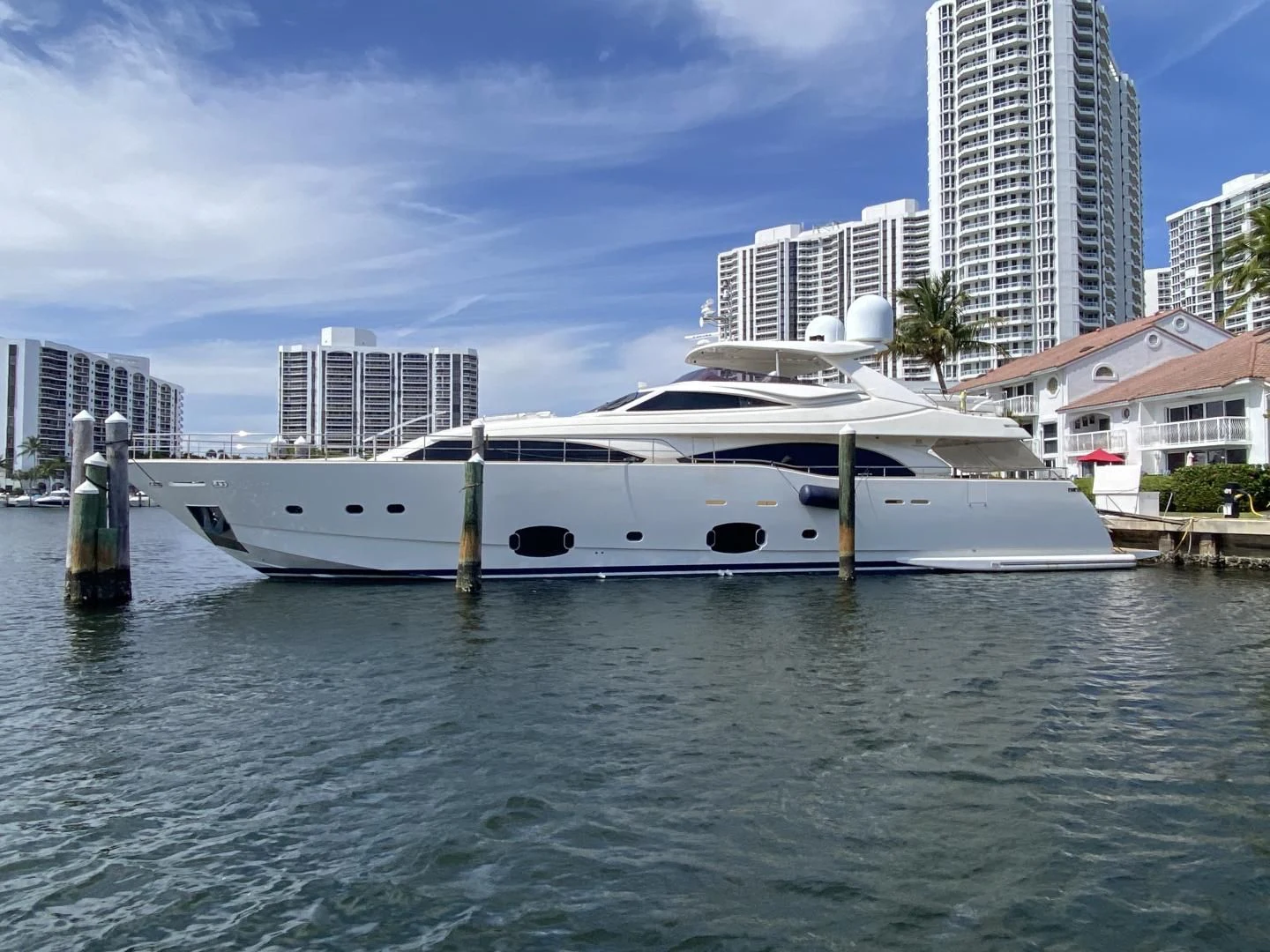 a boat in the water aboard ADAR Yacht for Sale