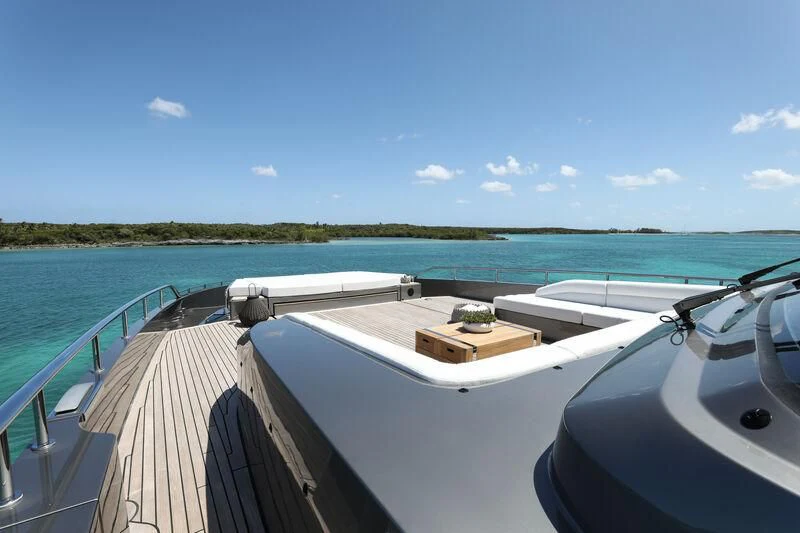 a boat on a body of water aboard A SALT WEAPON Yacht for Charter