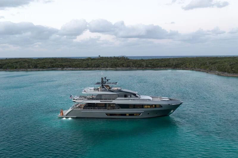 a boat in the water aboard A SALT WEAPON Yacht for Charter
