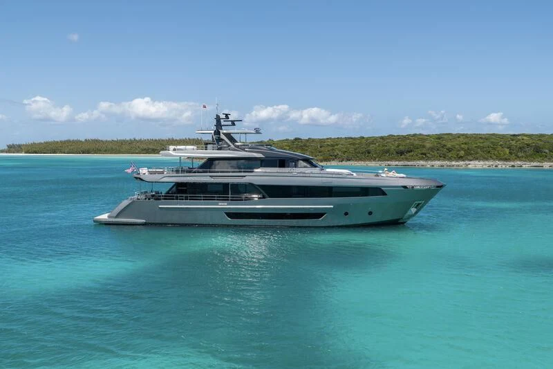 a boat in the water aboard A SALT WEAPON Yacht for Charter