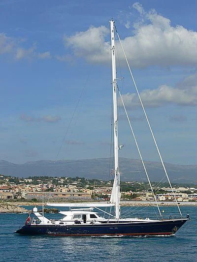 a boat on the water aboard UNPLUGGED Yacht for Sale