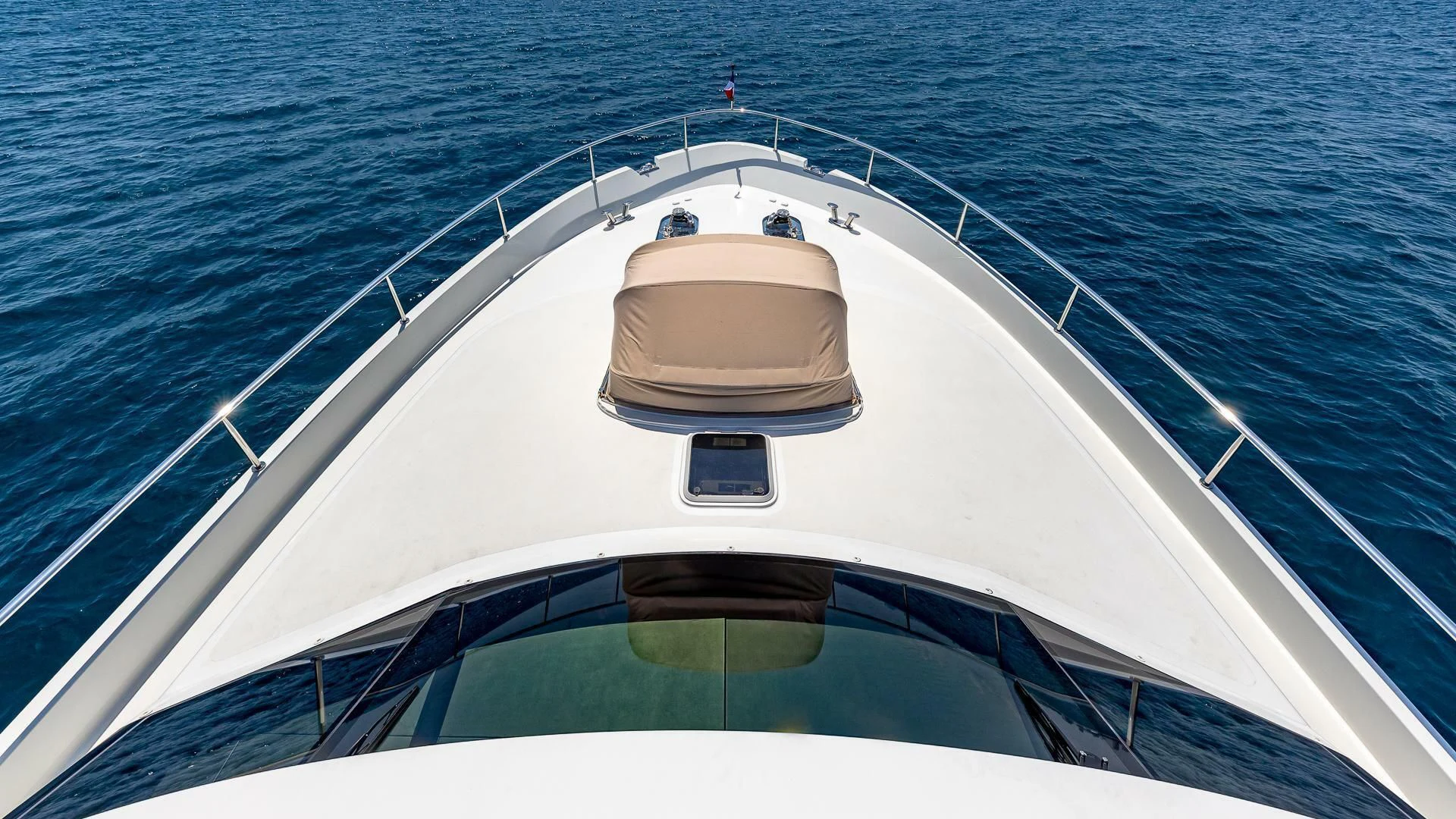 a boat on the water aboard BRAVO ZULU II Yacht for Sale