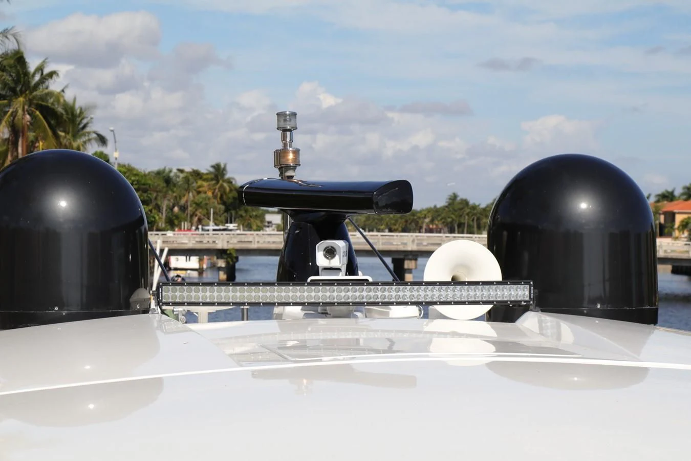 a close-up of a machine aboard VANTAGE Yacht for Charter