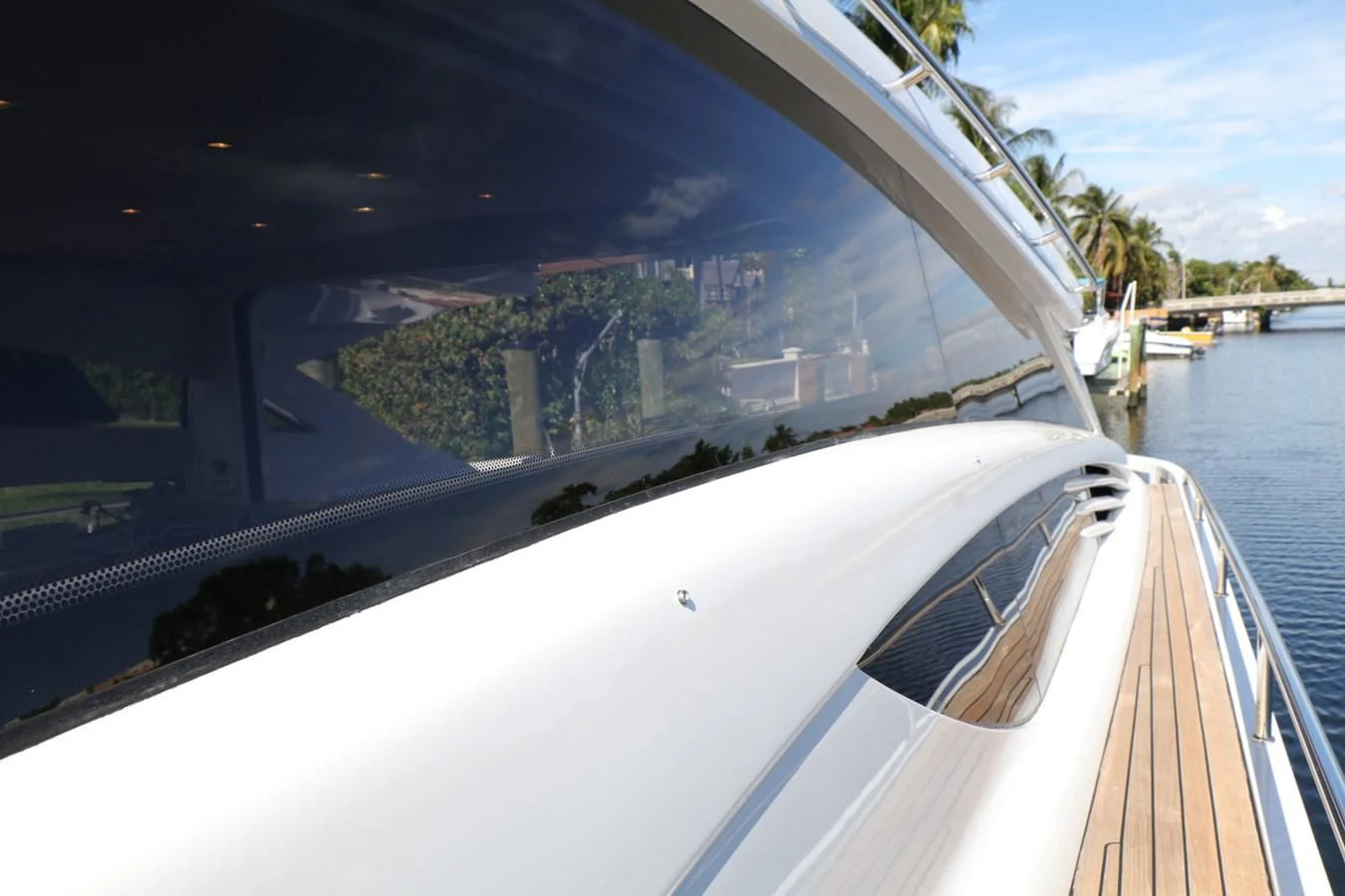 a boat on the water aboard VANTAGE Yacht for Charter