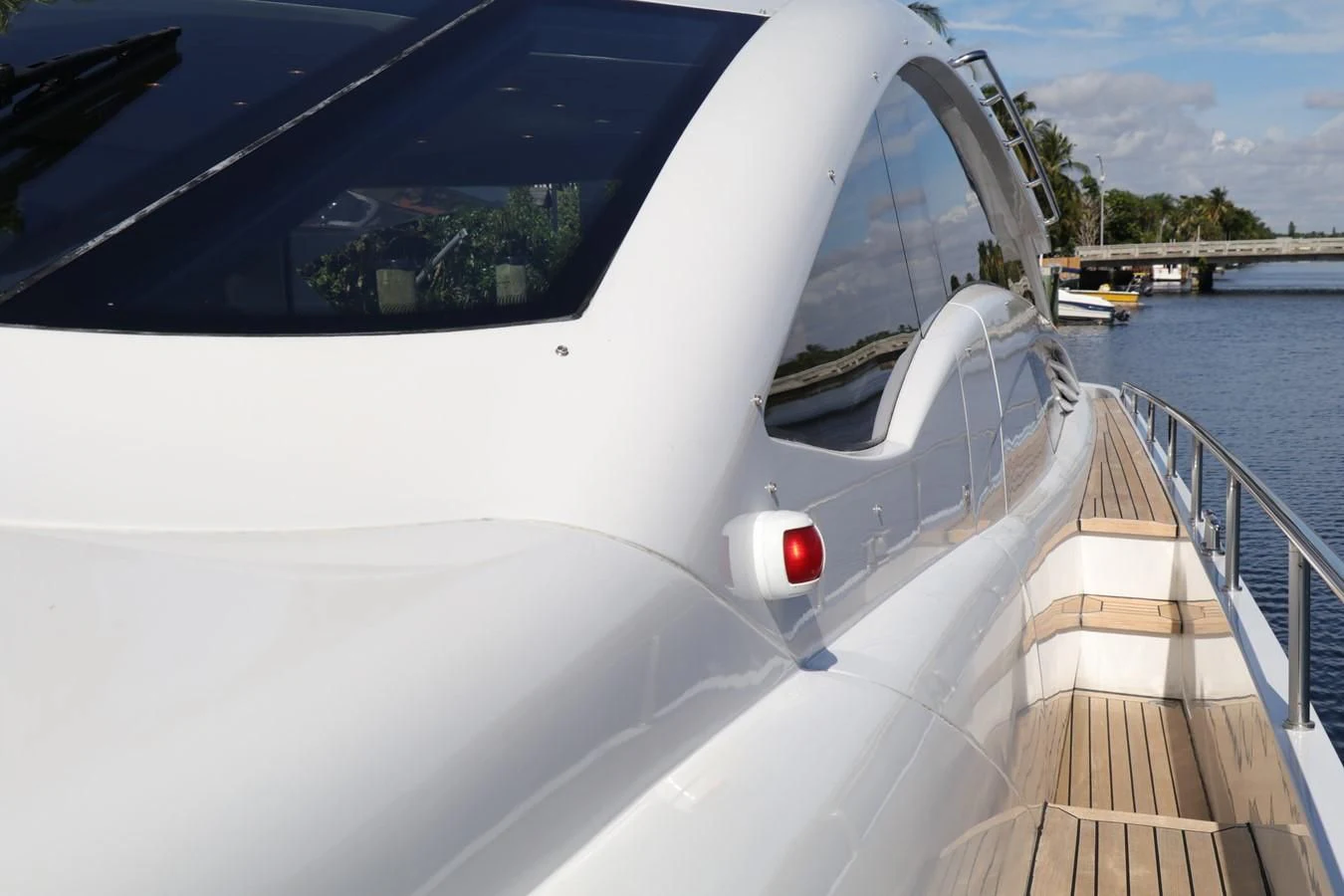 a boat on the water aboard VANTAGE Yacht for Charter