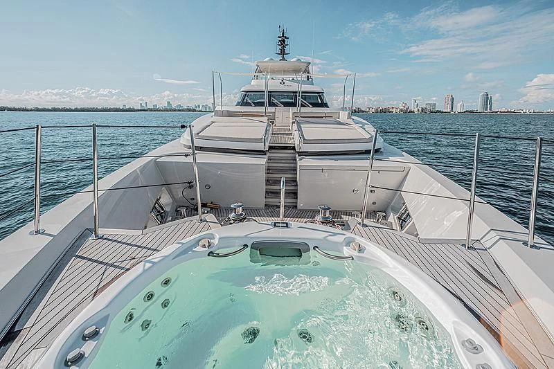 a boat on the water aboard RUSCELLO Yacht for Sale