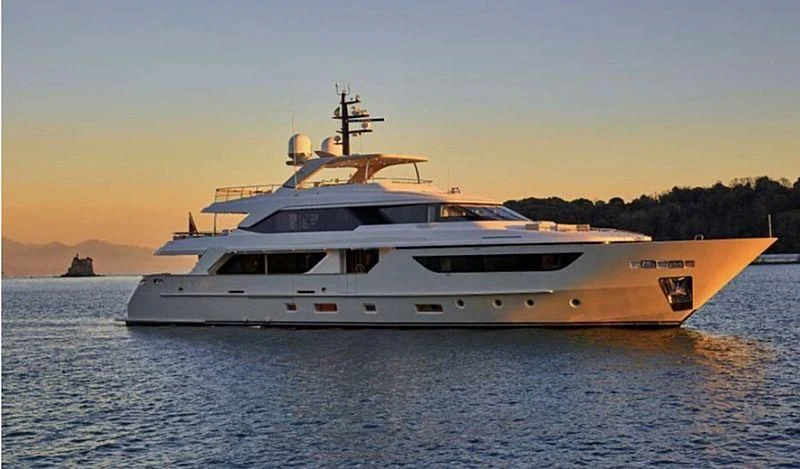 a boat on the water aboard RUSCELLO Yacht for Sale