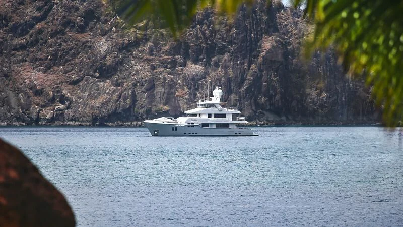 a boat on the water aboard VIVIERAE II Yacht for Sale