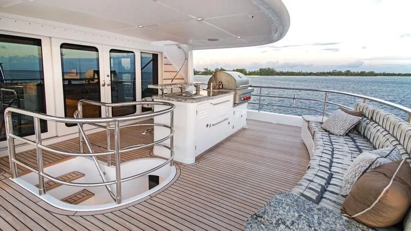 a boat on the water aboard VIVIERAE II Yacht for Sale
