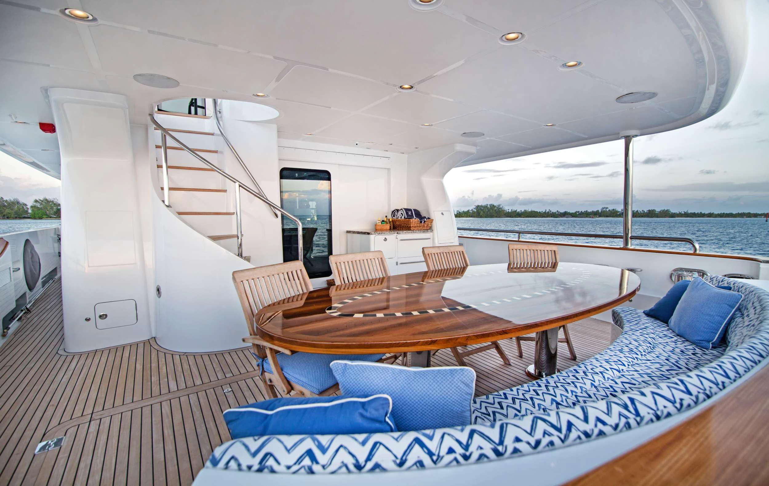 a boat on the water aboard VIVIERAE II Yacht for Sale