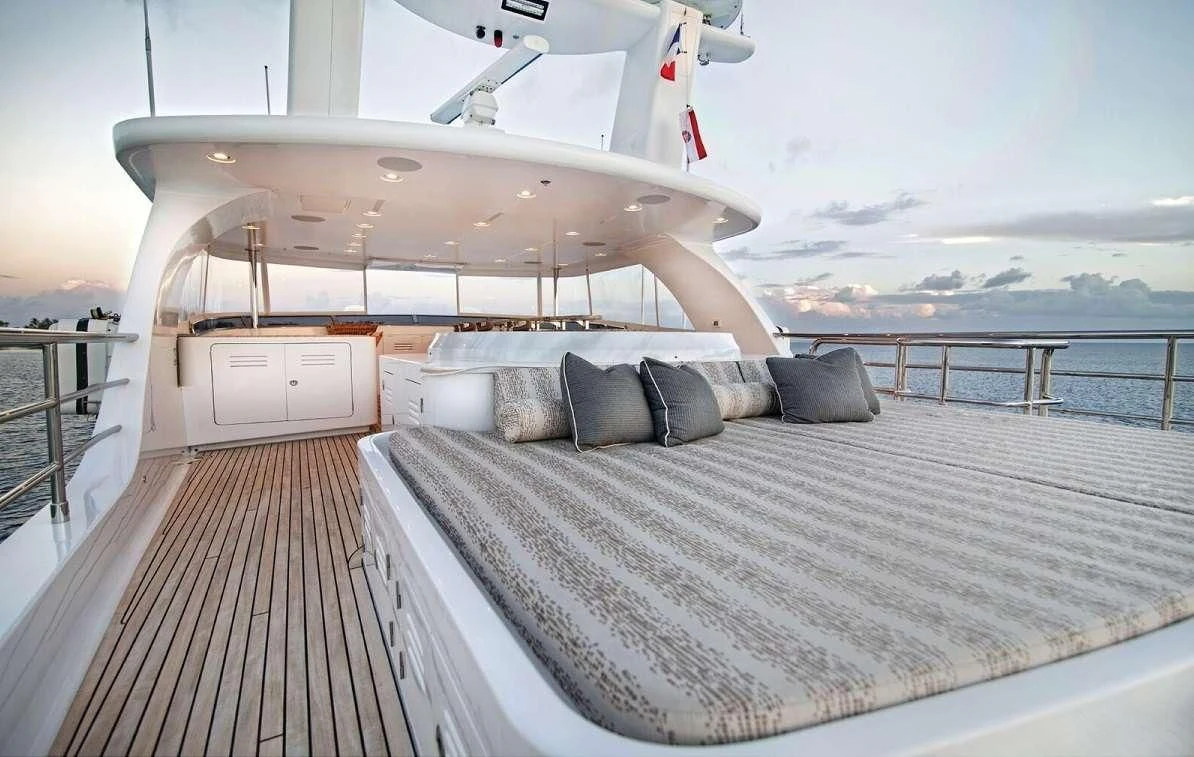 a boat on the water aboard VIVIERAE II Yacht for Sale