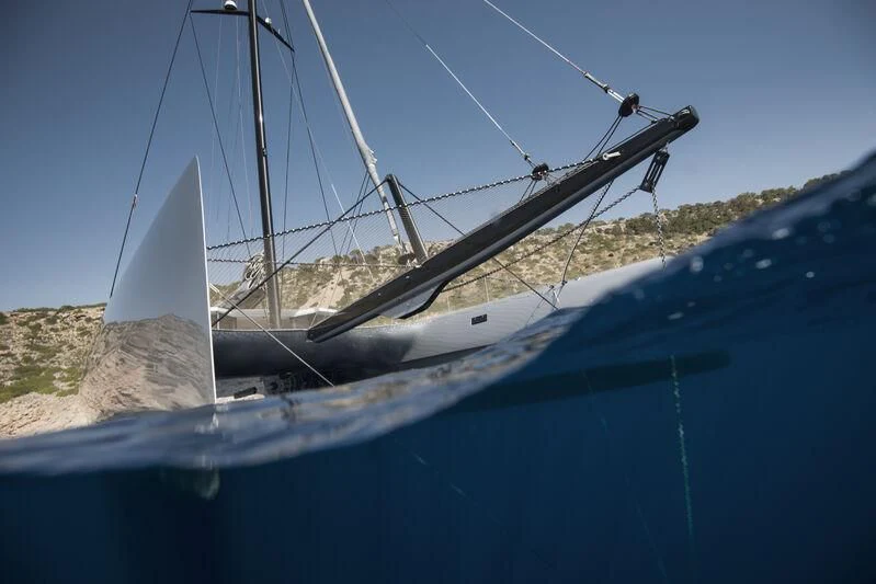 a boat on the water aboard ALLEGRA Yacht for Sale