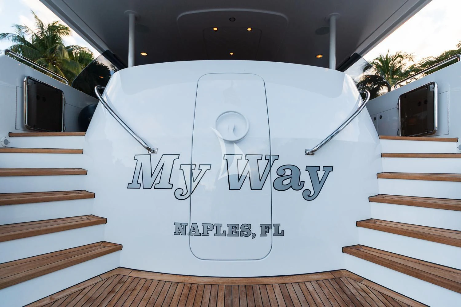text aboard MY WAY Yacht for Sale