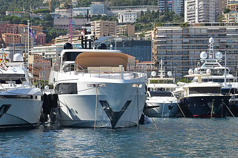 boats in the water aboard LEGACY Yacht for Sale