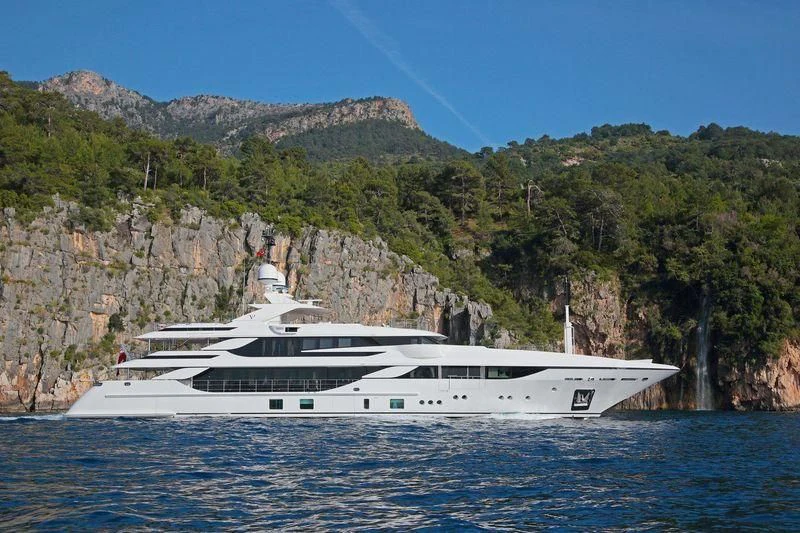 a boat on the water aboard VICA Yacht for Sale