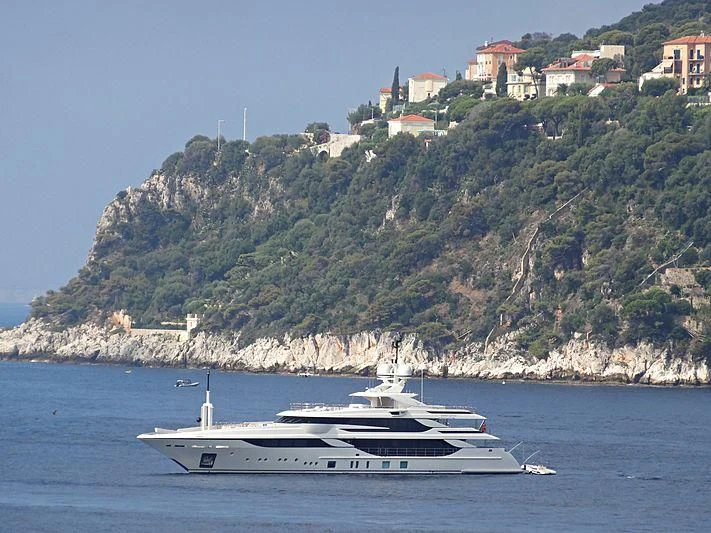 a boat on the water aboard VICA Yacht for Sale