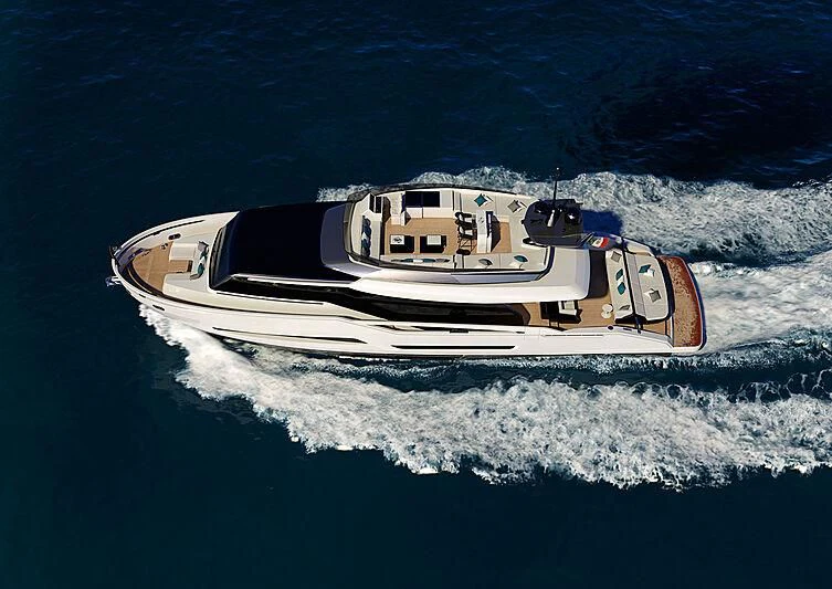 a boat in the water aboard EXTRA 88/03 Yacht for Sale