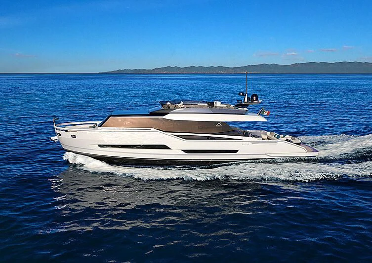 a boat on the water aboard EXTRA 88/03 Yacht for Sale