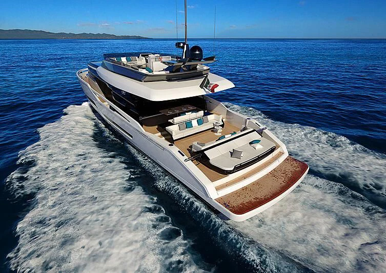 a boat on the water aboard EXTRA 88/03 Yacht for Sale