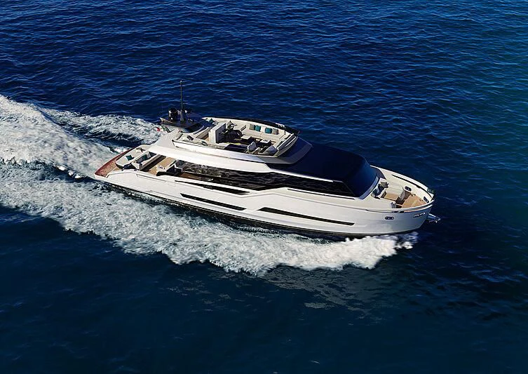 a boat on the water aboard EXTRA 88/03 Yacht for Sale