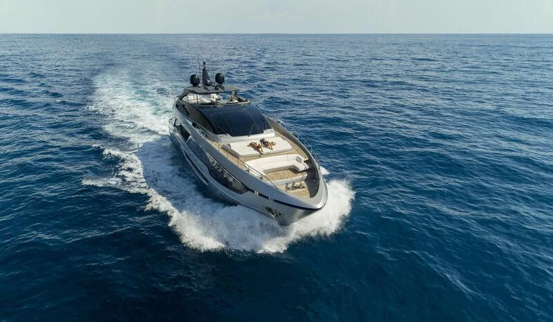 a boat on the water aboard GIO4 Yacht for Sale