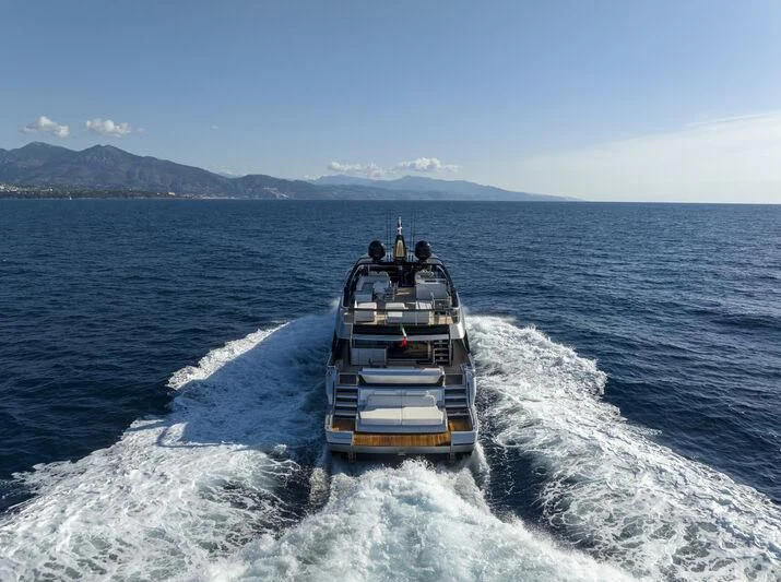 a boat on the water aboard GIO4 Yacht for Sale