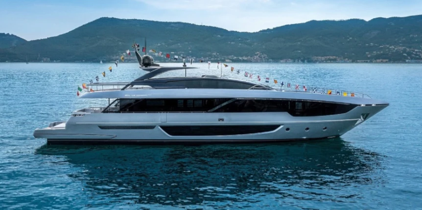 a boat on the water aboard GIO4 Yacht for Sale