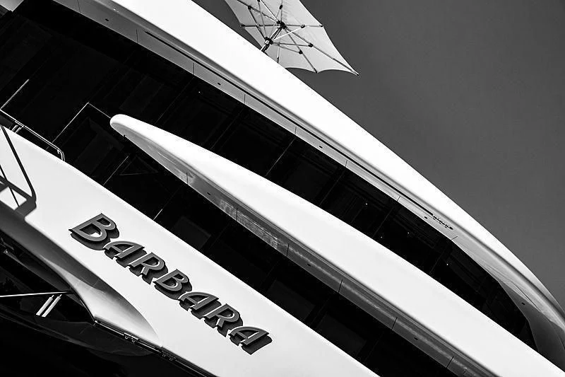 a close-up of a hard drive aboard BARBARA Yacht for Charter