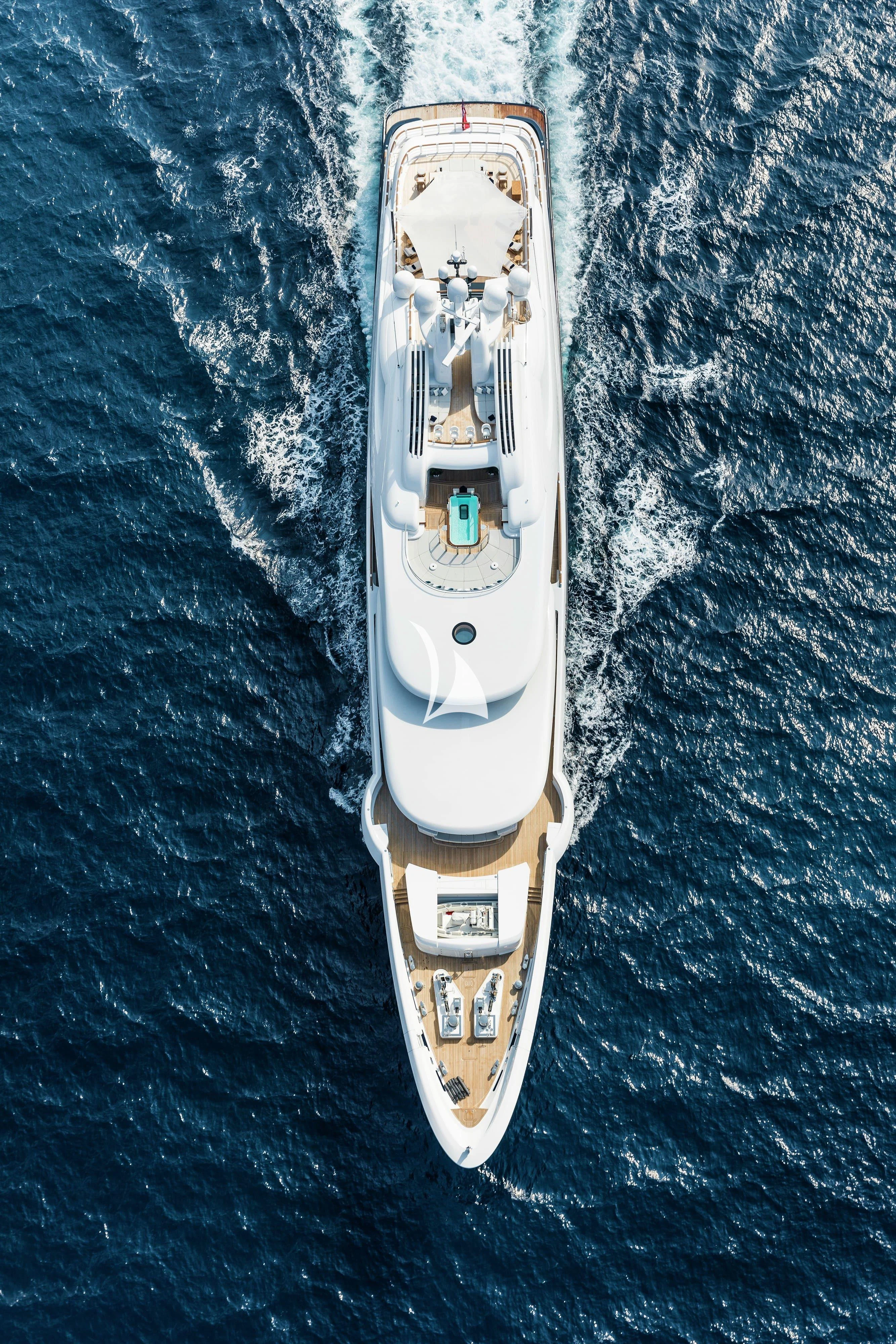 graphical user interface aboard BARBARA Yacht for Charter